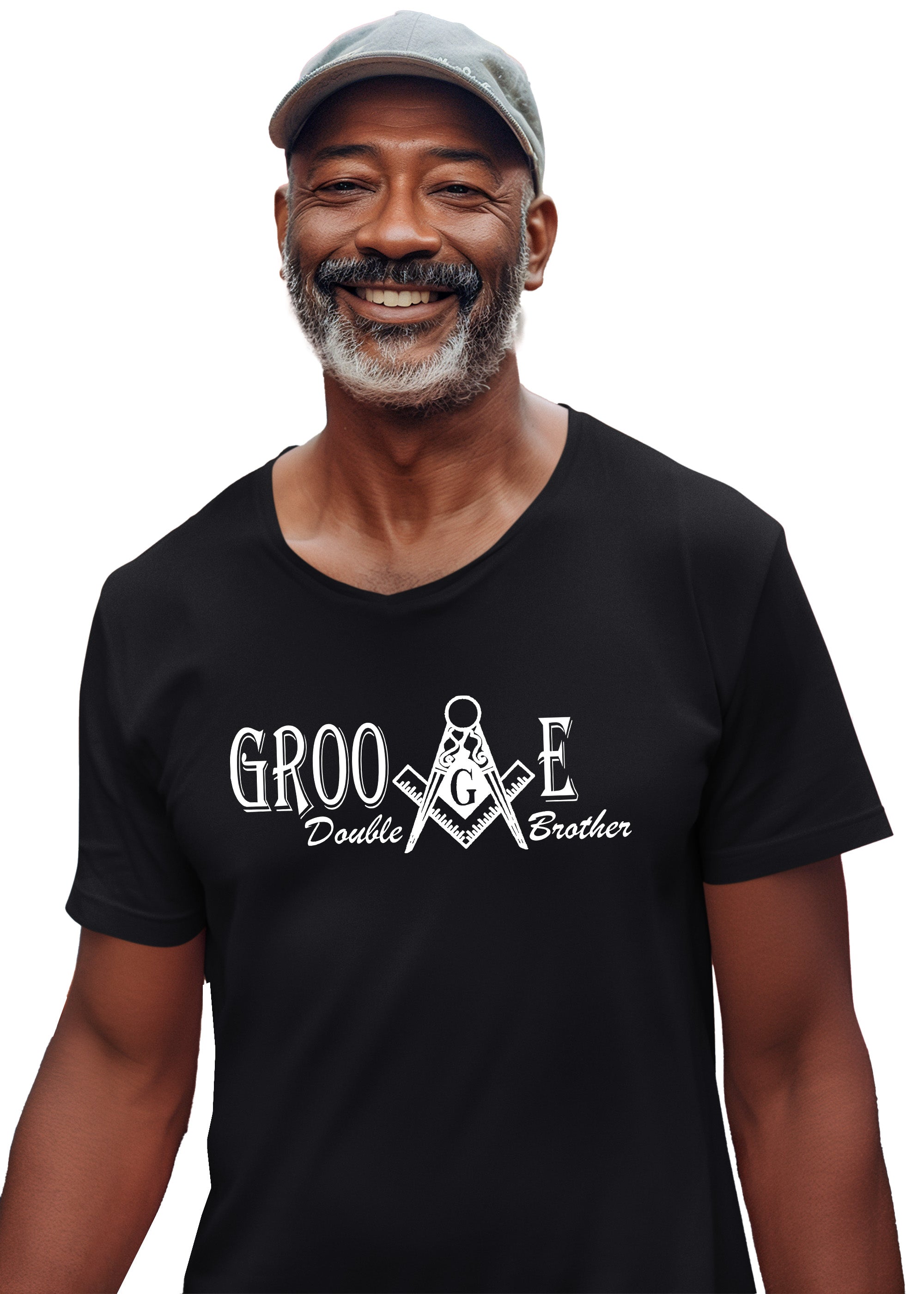 Groove Double Brother Black T-Shirt