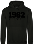 Groove Phi Groove 1962 Embroidered Black on Black Hoodie
