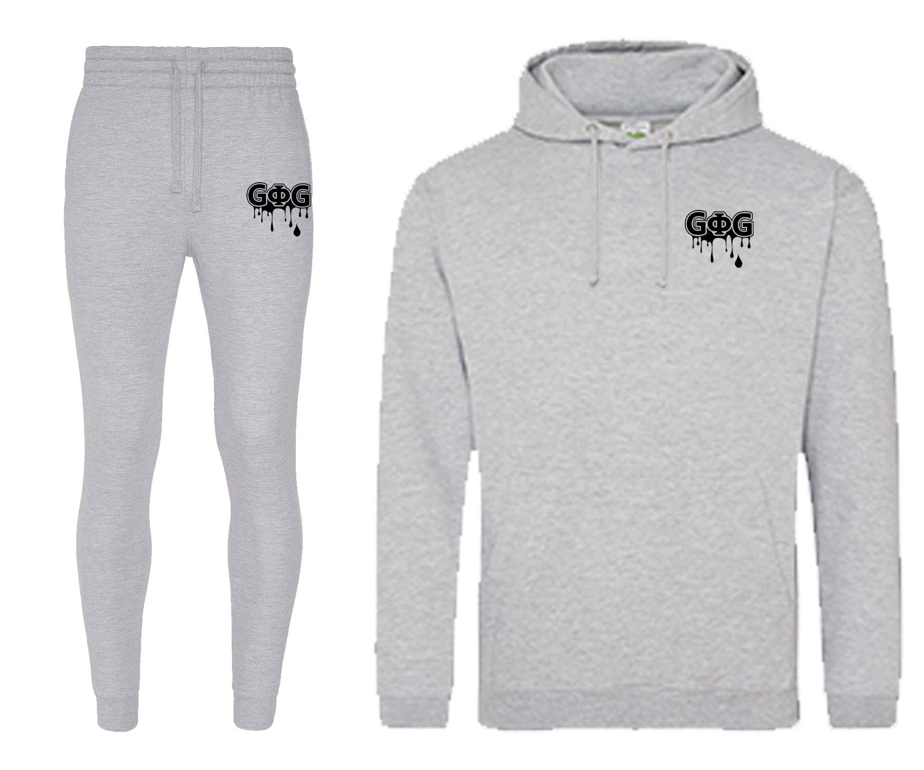 Groove Phi Groove Drip Embroidered Sweatsuit