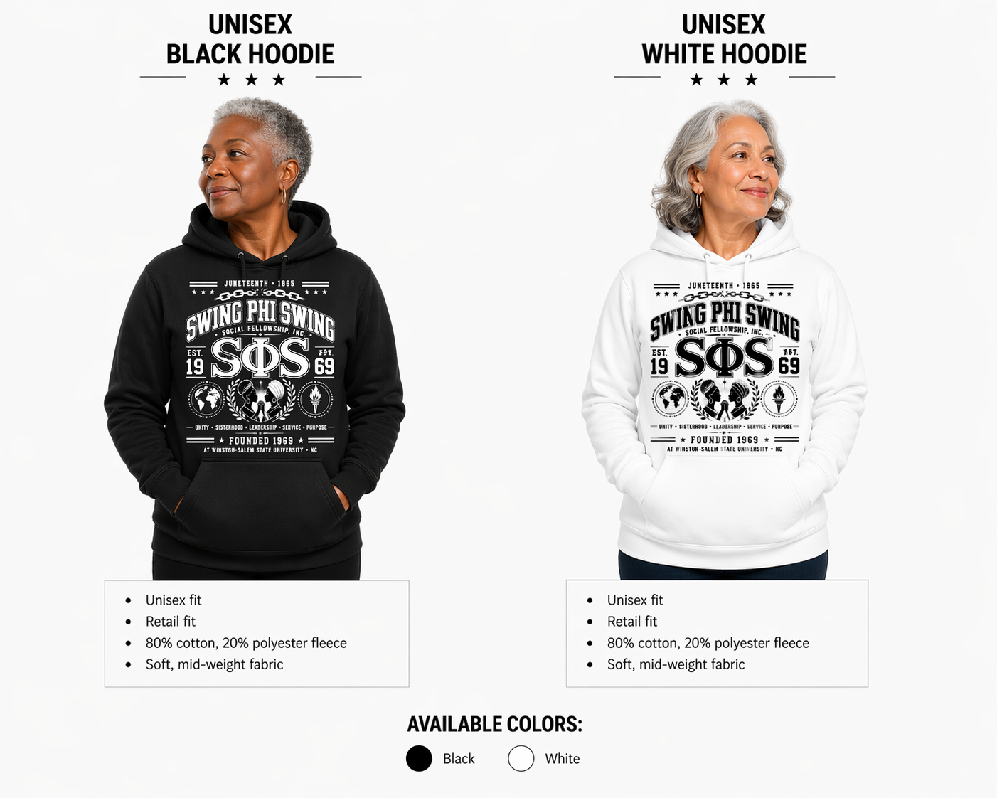 Swing Phi Swing Juneteenth Hoodie 26